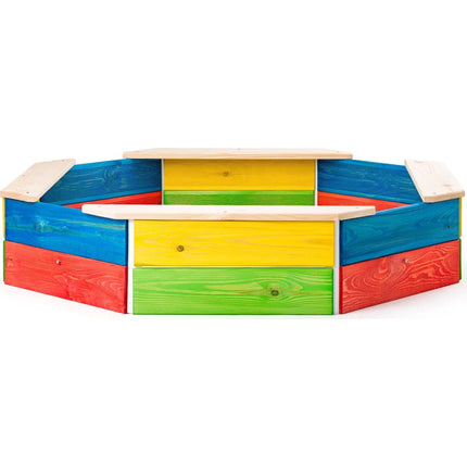 Dřevěné pískoviště s plachtou