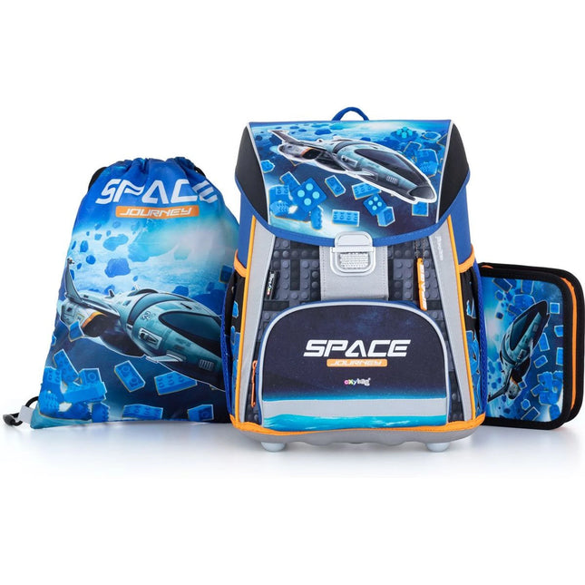 Oxybag Školní set 3dílný pro prvňáčka Premium Space