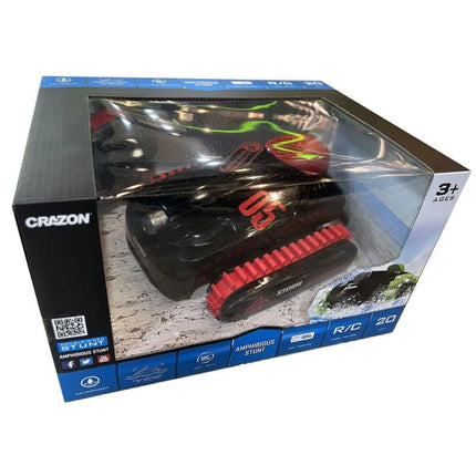 RC obojživelné auto 2,4 GHz červené