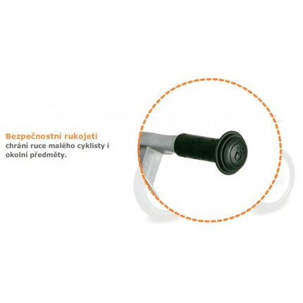 First Bike Odrážedlo Cross orange s brzdou