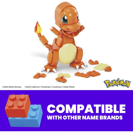 MEGA Postav a vystav si Pokémona Charmander