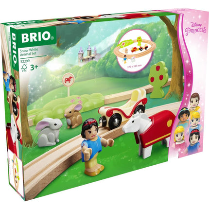 BRIO World Disney Princess Vlakový set Sněhurky a zvířátek 32299