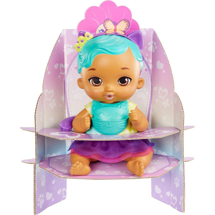 My Garden Baby™ Miminko modro-fialové koťátko