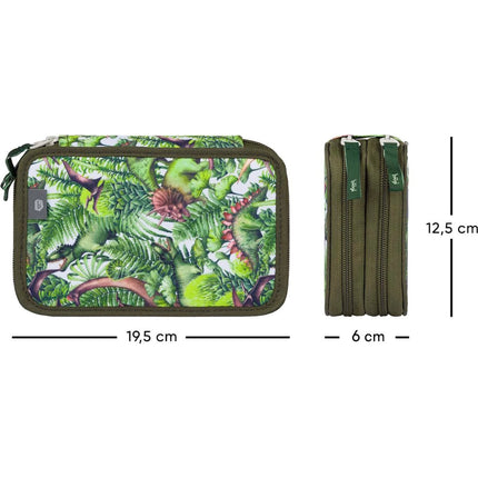 Školní penál dvoupatrový Dinosaurus