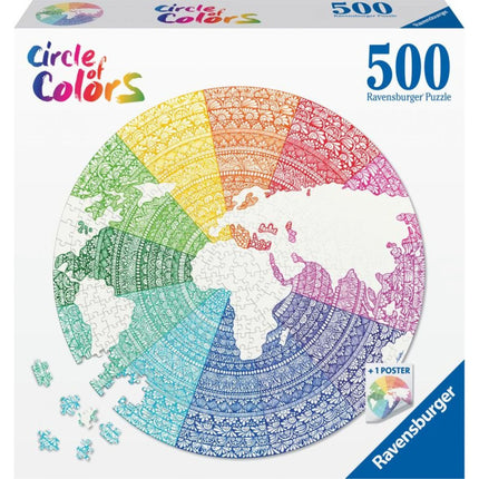 Ravensburger Puzzle: Mandala 500 dílků