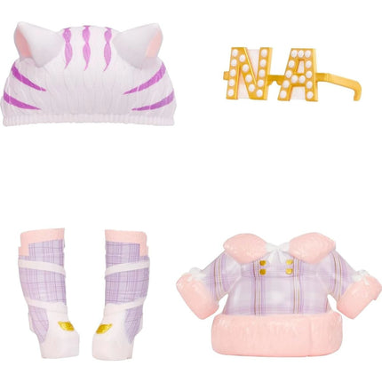 Na! Na! Na! Surprise Fuzzy panenka Tabby Cat Girl