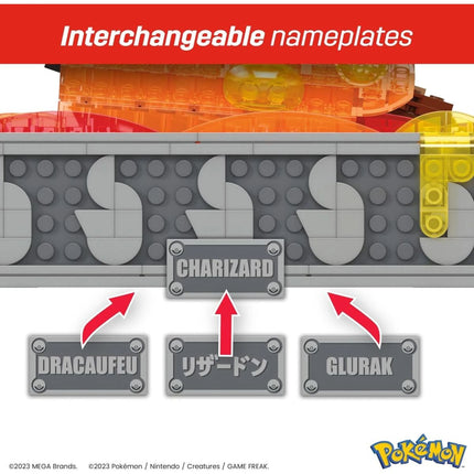 MEGA Pokémon Pohyblivá figurka - Charizard