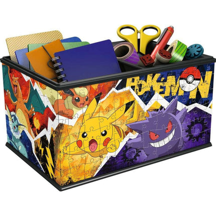 Ravensburger 3D Puzzle: Úložná krabice Pokémon 216 dílků