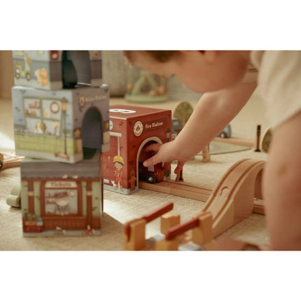 Kostky stohovací s autíčky