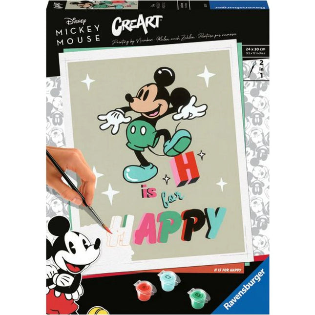 CreArt Disney: H is for HAPPY - Myšák Mickey