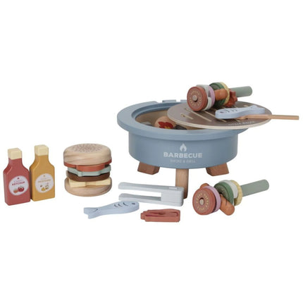 Barbecue sada dřevěná