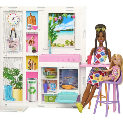 Barbie Domek s panenkou HRJ77