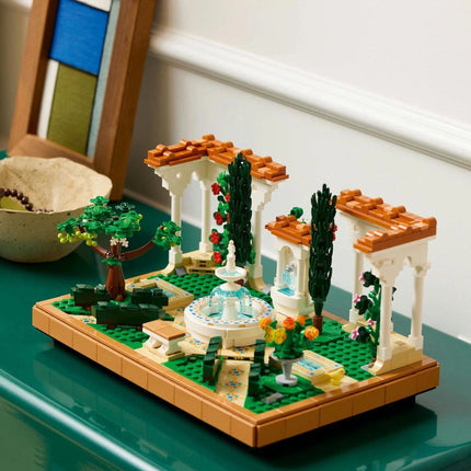 LEGO® Icons 10359 Zahrada s fontánou