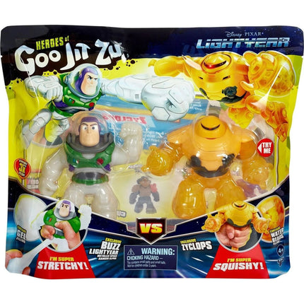 Goo Jit Zu Figurky Lightyear Versus balení 12cm Buzz VS Cyclops - Rakeťák