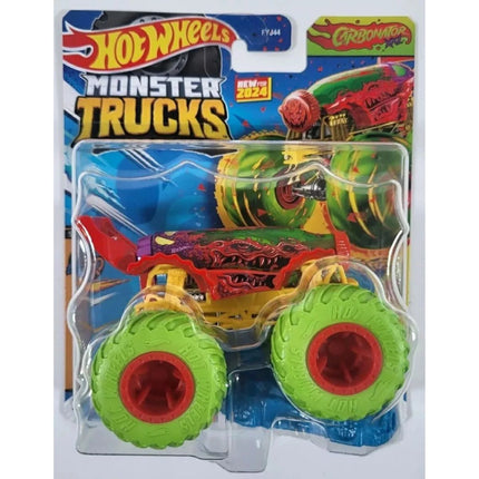 Hot Wheels Monster Trucks Kaskadérské kousky Carbonator
