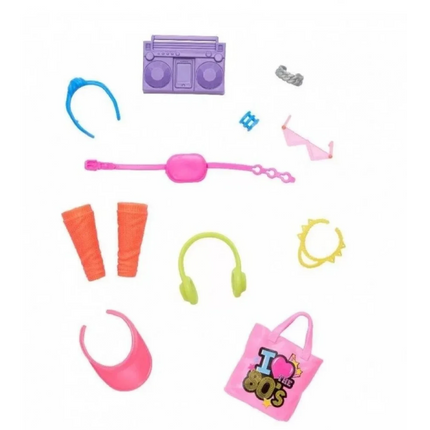 Barbie Obleček s doplňky v praktickém balení HWV74