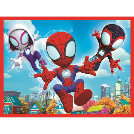 Puzzle Spidey and his amazing friends Obrázkové kostky 12 ks