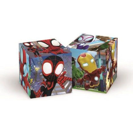 Puzzle Spidey and his amazing friends Obrázkové kostky 6 ks