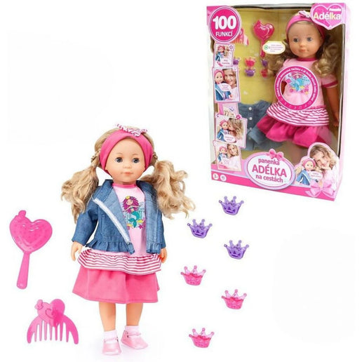 Panenka Adélka 100 vět 42 cm