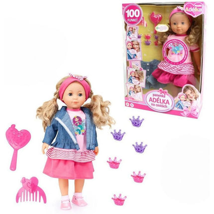 Panenka Adélka 100 vět 42 cm