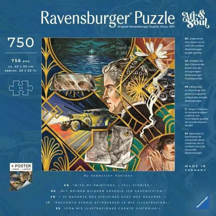 Ravensburger Art & Soul: Velký Gatsby 750 dílků