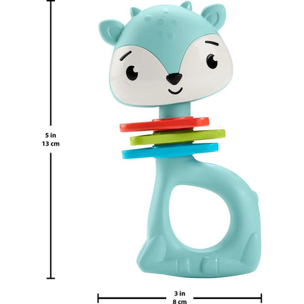 Fisher-Price Chrastítko se zvířátkem Liška