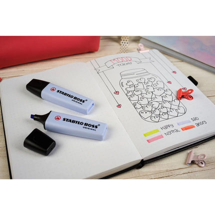 STABILO BOSS ORIGINAL Zvýrazňovač Pastel sada 8 ks