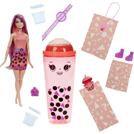Barbie Pop Reveal bubble tea mangové koláčky