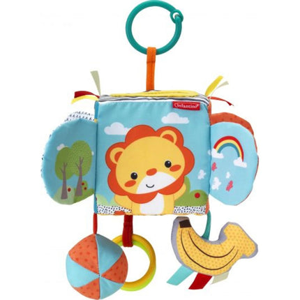 Závěsná kostka s aktivitami Lvíček