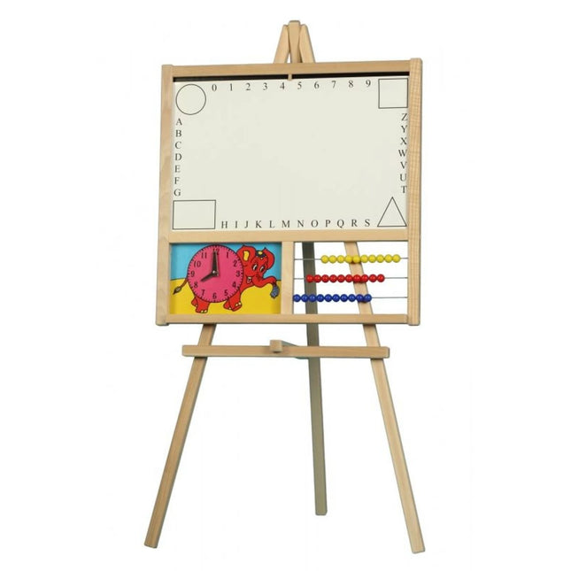Dřevěná tabule stojanová s počítadlem magnetická
