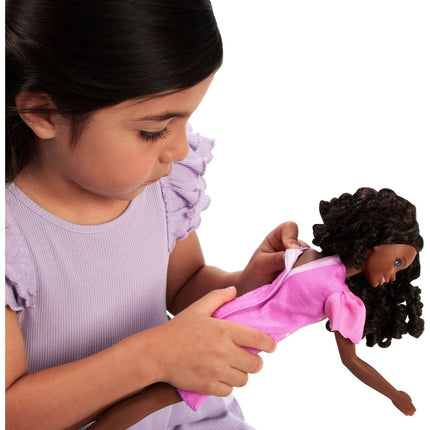 Moje první Barbie panenka den a noc růžová HMM67