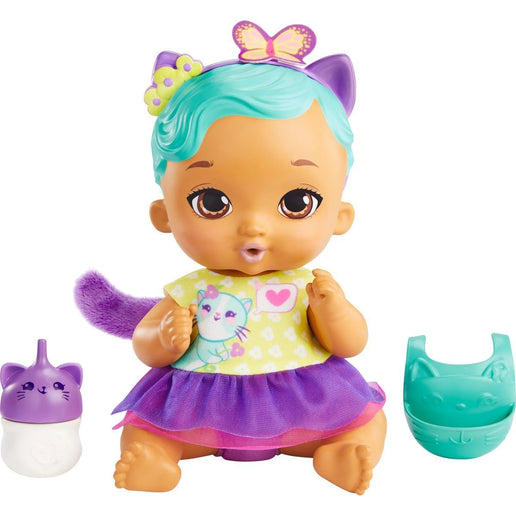 My Garden Baby™ Miminko modro-fialové koťátko