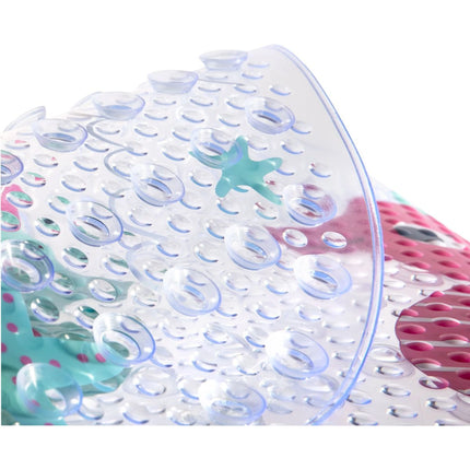 Protiskluzová podložka do vany Love & Sea růžová