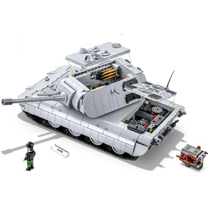 Cobi 2572 II. světová válka Panzerkampfwagen E-100 1511 dílků