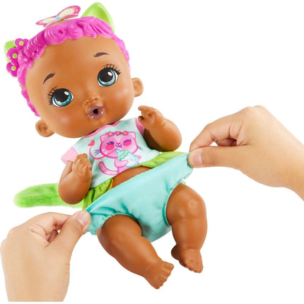 My Garden Baby™ Miminko růžovo-zelené koťátko
