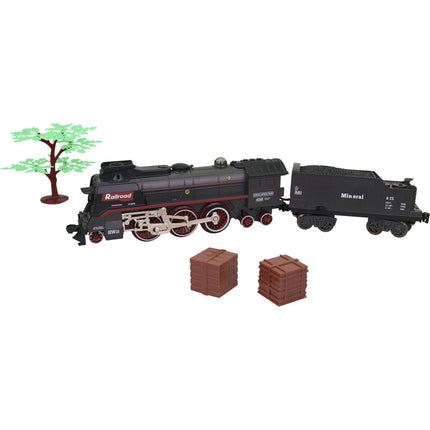 Parní vlaková souprava na baterie 68 dílků