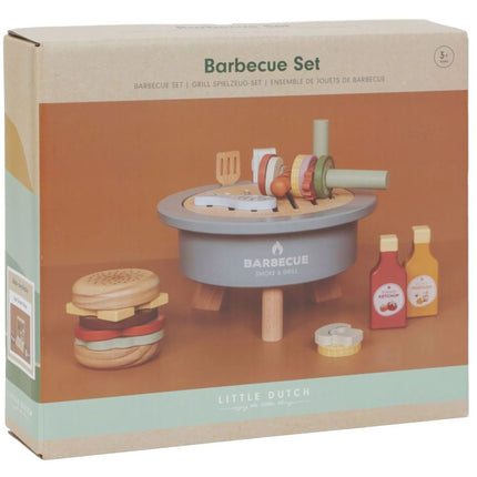 Barbecue sada dřevěná
