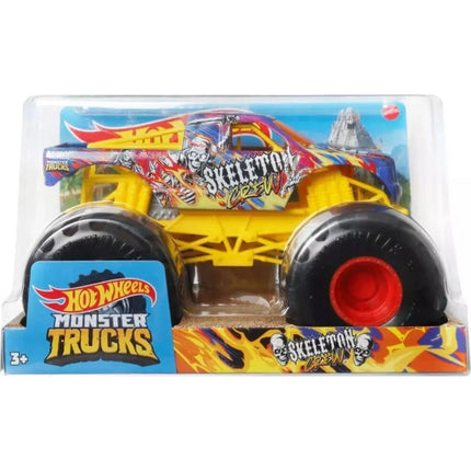 Hot Wheels Monster Trucks Velký truck Skeleton Crew