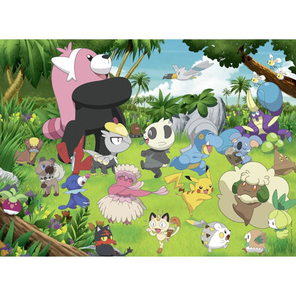 Ravensburger Puzzle: Rozdovádění Pokémoni 300 dílků