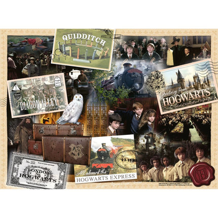 Ravensburegr Puzzle: Harry Potter - Kouzelný svět 300 dílků